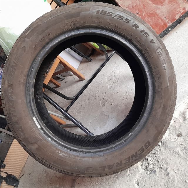 vendo rueda 195 55 15 en buen estado solo una