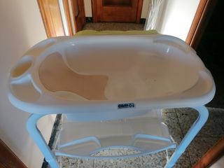 bañera cambiador plegable