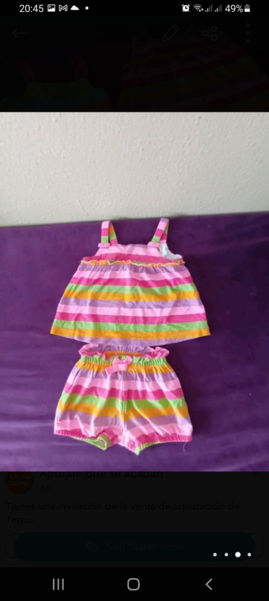 ropa para niña talla 24 meses