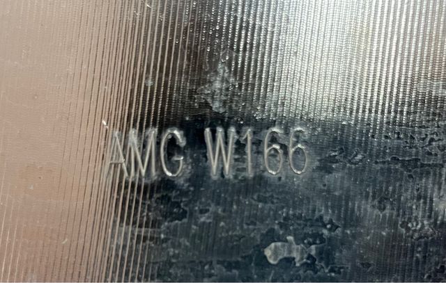 Cromado paragolpes Delantero Mercedes Ml w166.