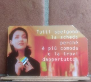 Tessera telefonica  Ambra Angiolini