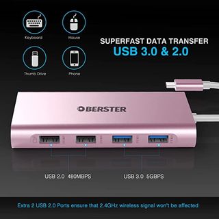 Docking Station USB C 4K HDMI 11en1 SIN ESTRENAR 