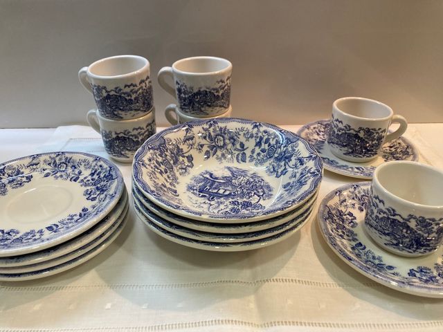 Juego de café de 6 con 4 boles