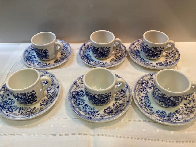 Juego de café de 6 con 4 boles