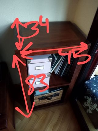 Estantería estilo rústico