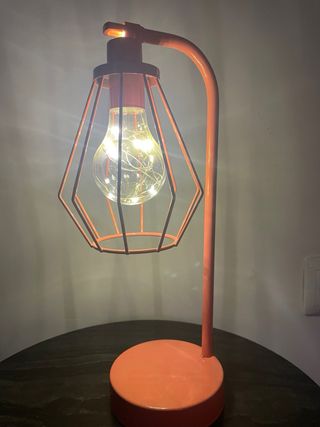 Lampara mesa rosa kenay