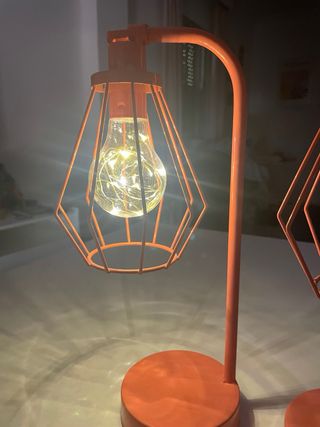 Lampara mesa rosa kenay