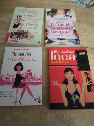 Lote de 4 Libros