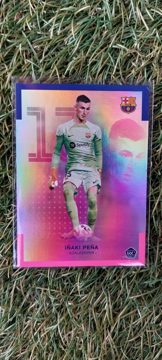 Iñaki Peña Paralela /99 Topps Team Set FCB