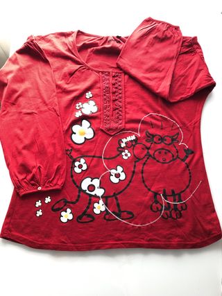 Camiseta manga larga Planeta toro xl