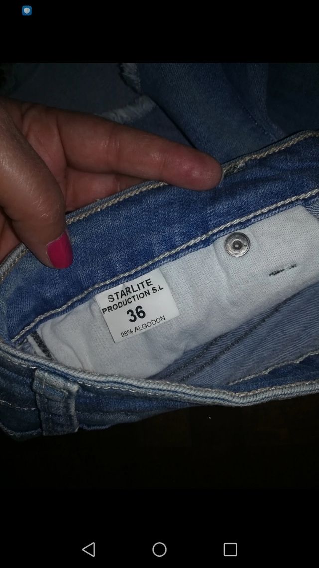 short cordón Starlite