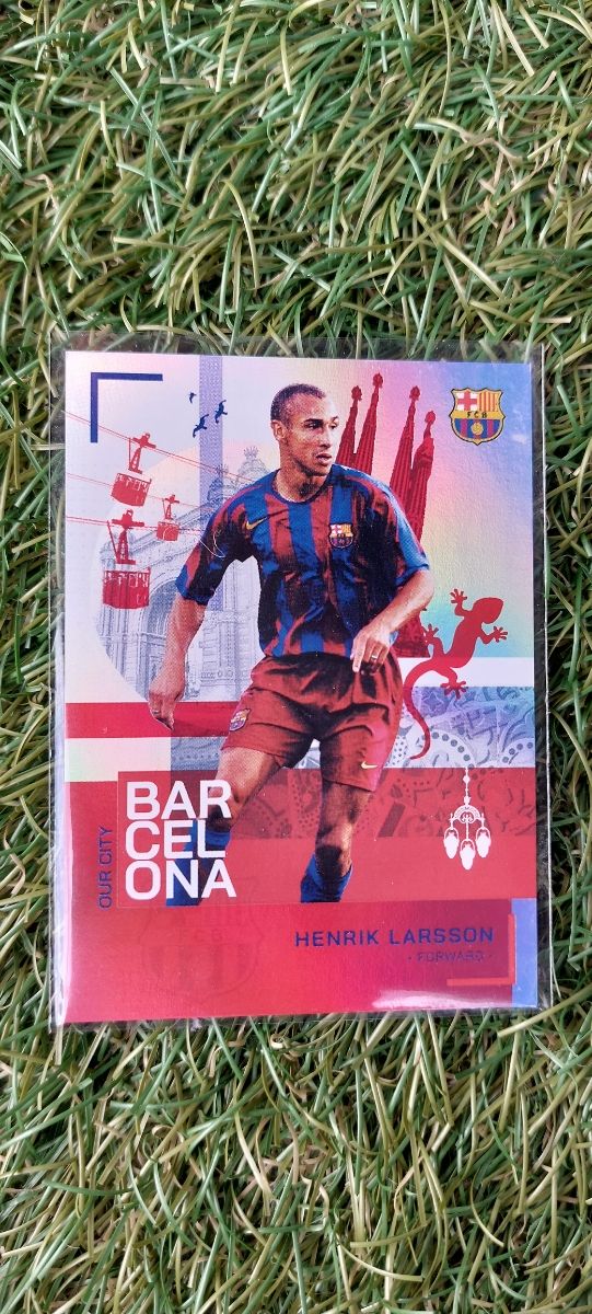 Larsson /5 Our City Topps Team Set FCB