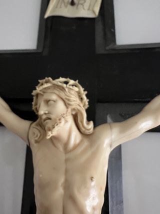 ESPECTACULAR TALLA DE CRISTO MUY ANTIGUO