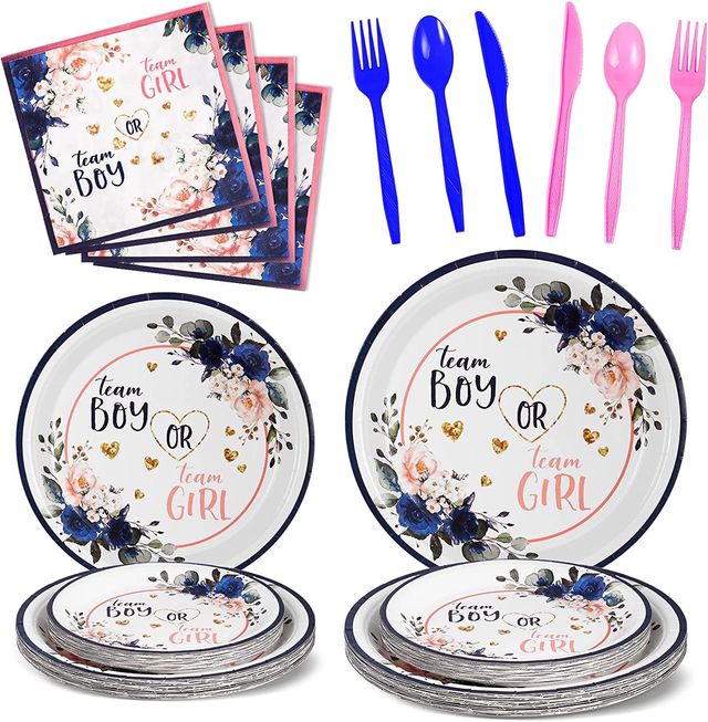 OFERTA Vajilla de Fiesta 144 pcs NUEVO SIN USAR