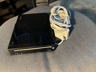 Wii negra y transformador