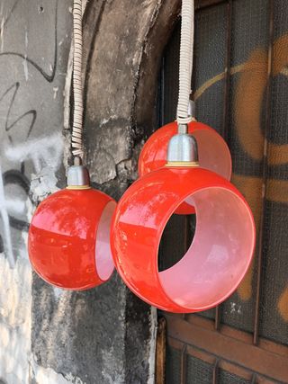 coppia Lampadari  Anni 70