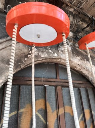 coppia Lampadari  Anni 70