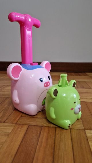 Juguete Lanzador de coches y cohete