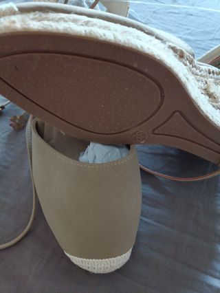 Sandalias cuña mujer talla 38