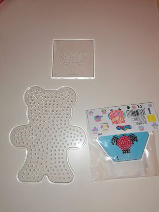 Abalorios para construccion de figuras.