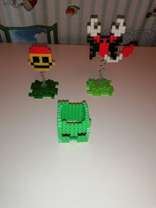 Abalorios para construccion de figuras.