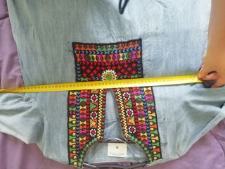 Vestido estilo Navajo de denim m