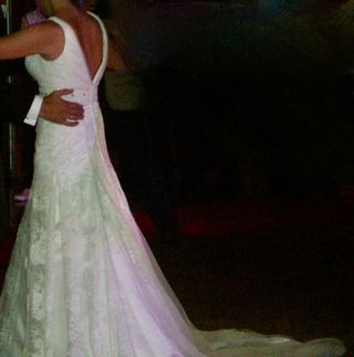 Vestido de novia.