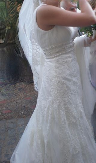 Vestido de novia.