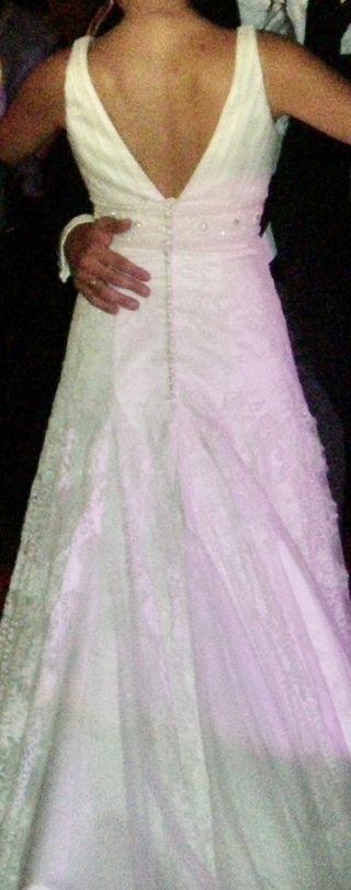 Vestido de novia.