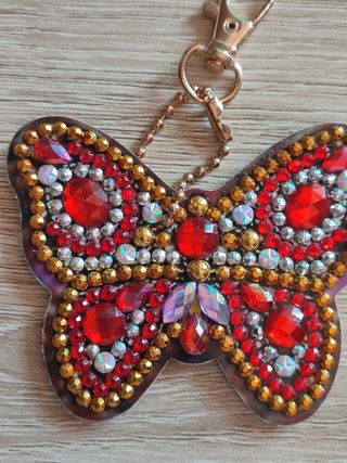 Llavero de brillantes