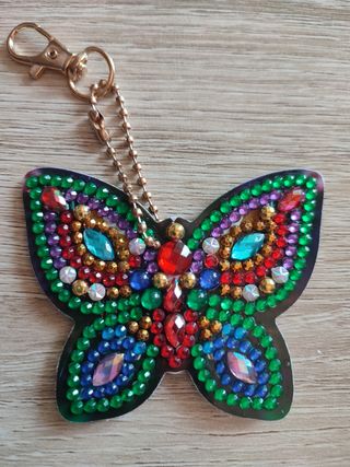 Llavero de brillantes