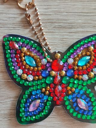 Llavero de brillantes