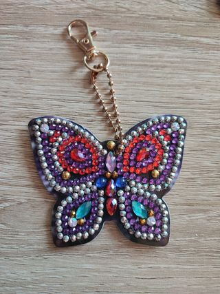 Llavero de brillantes