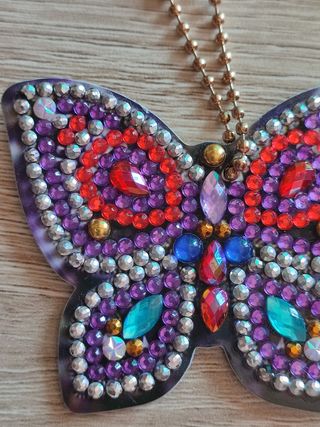 Llavero de brillantes