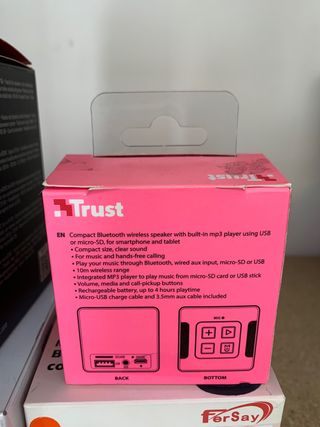 🆕 Nuevo🆕 Lote 4 altavoces bluetooth y mp3