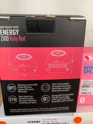 🆕 Nuevo🆕 Lote 4 altavoces bluetooth y mp3