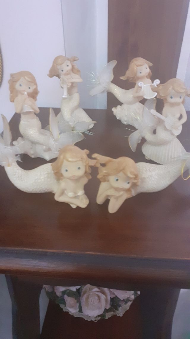 6 STATUINE   versione sirenette
