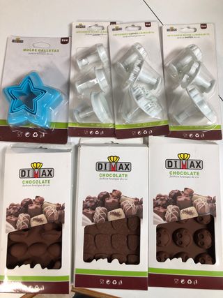 Moldes galletas/bombones