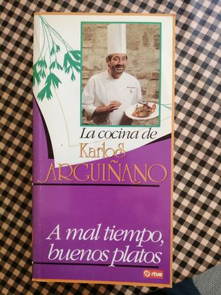 6 libros de cocina/ Carlos Arguiño