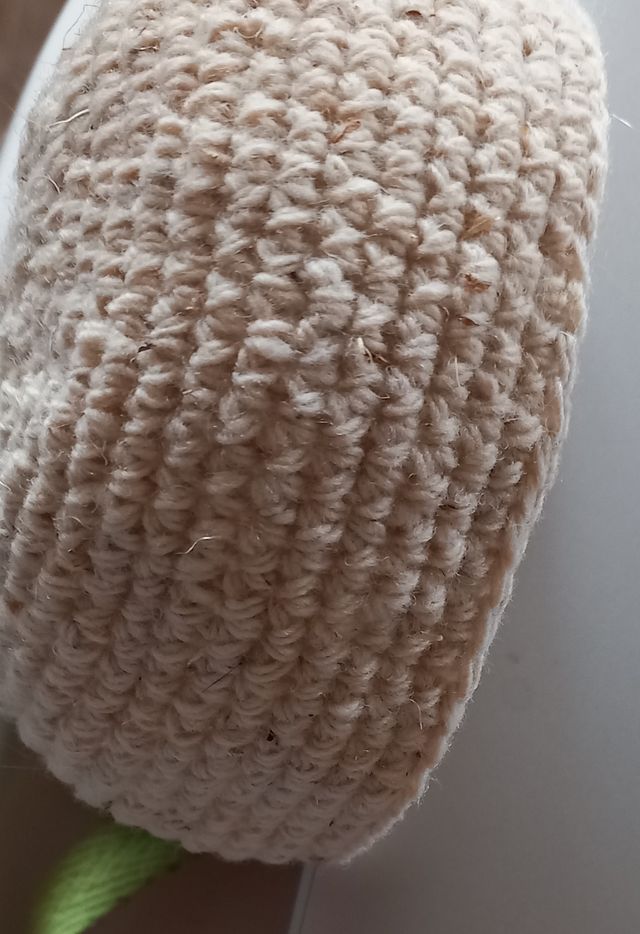 ciotolina in lana grezza