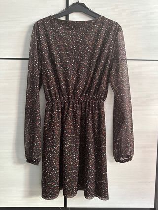 Vestido de flores de Pull&Bear