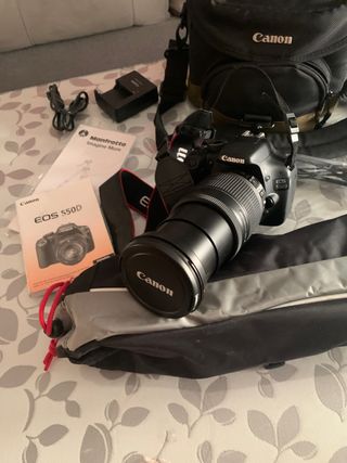 Cámara foto Canon 550D