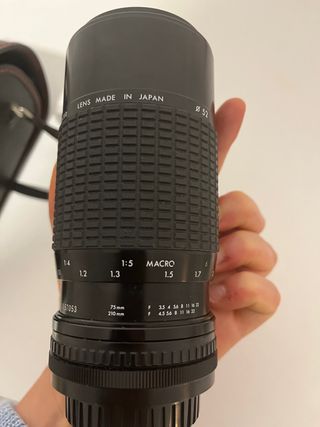 Objetivo Sigma para nikon 75-210mm