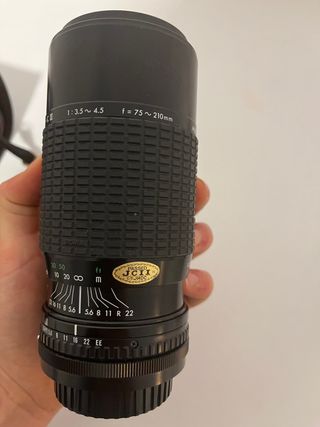 Objetivo Sigma para nikon 75-210mm