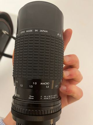 Objetivo Sigma para nikon 75-210mm