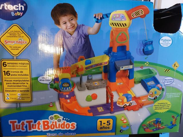 Pista de Tut Tut Bólidos Zona de obras