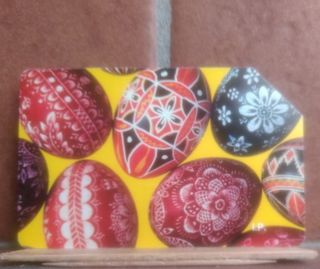 Tessera telefonica Le uova