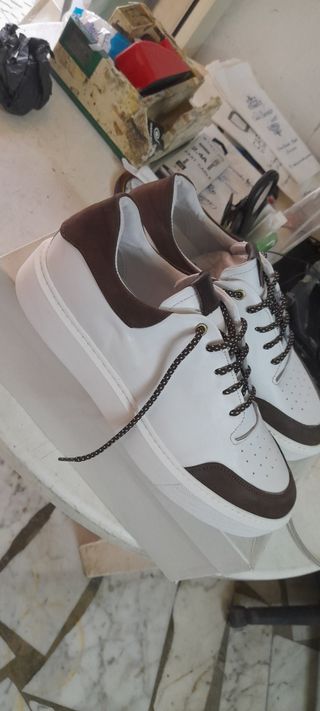 Sneakers Sportive pelle vera N43