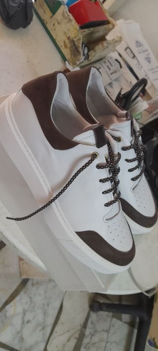 Sneakers Sportive pelle vera N43