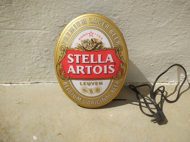 Cartel luminoso Stella Artois